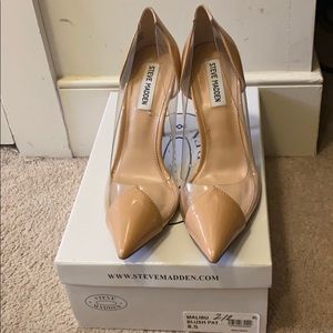Steve Madden Malibu blush patten leather